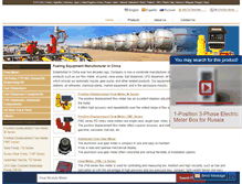 Tablet Screenshot of fuelingequipments.com